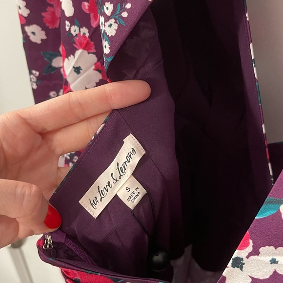 For love and lemons floral dress. Size S - Picture 4 of 5